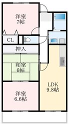 ウエストインヒルズの物件間取画像